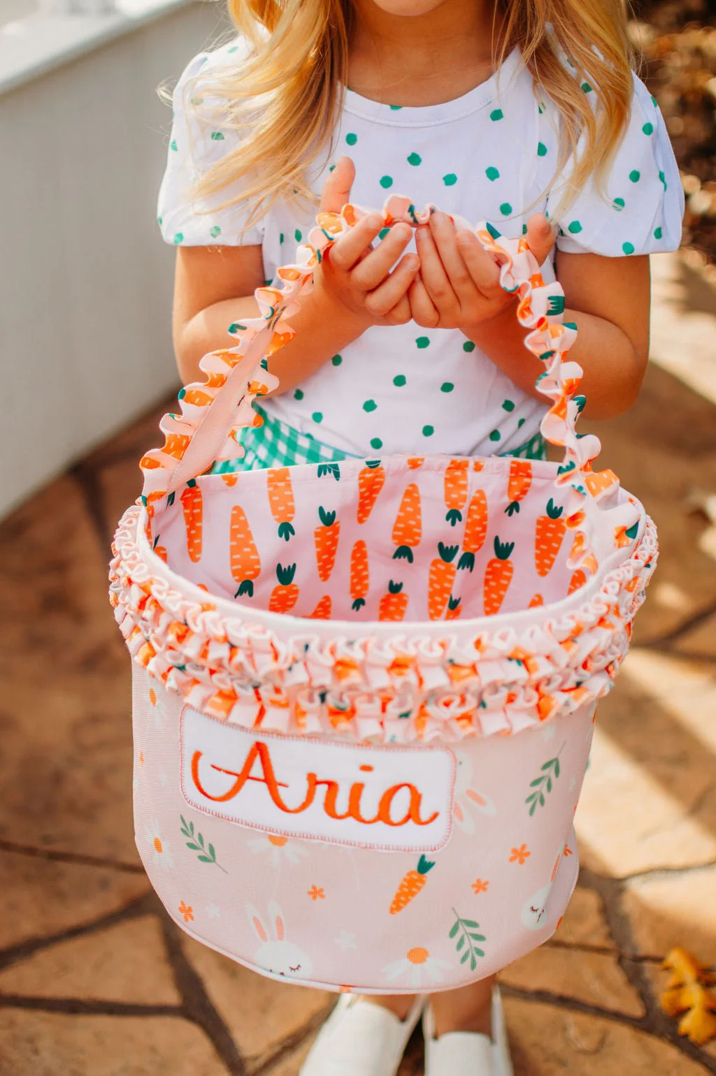 Easter Basket - Pink Carrots - Image 7
