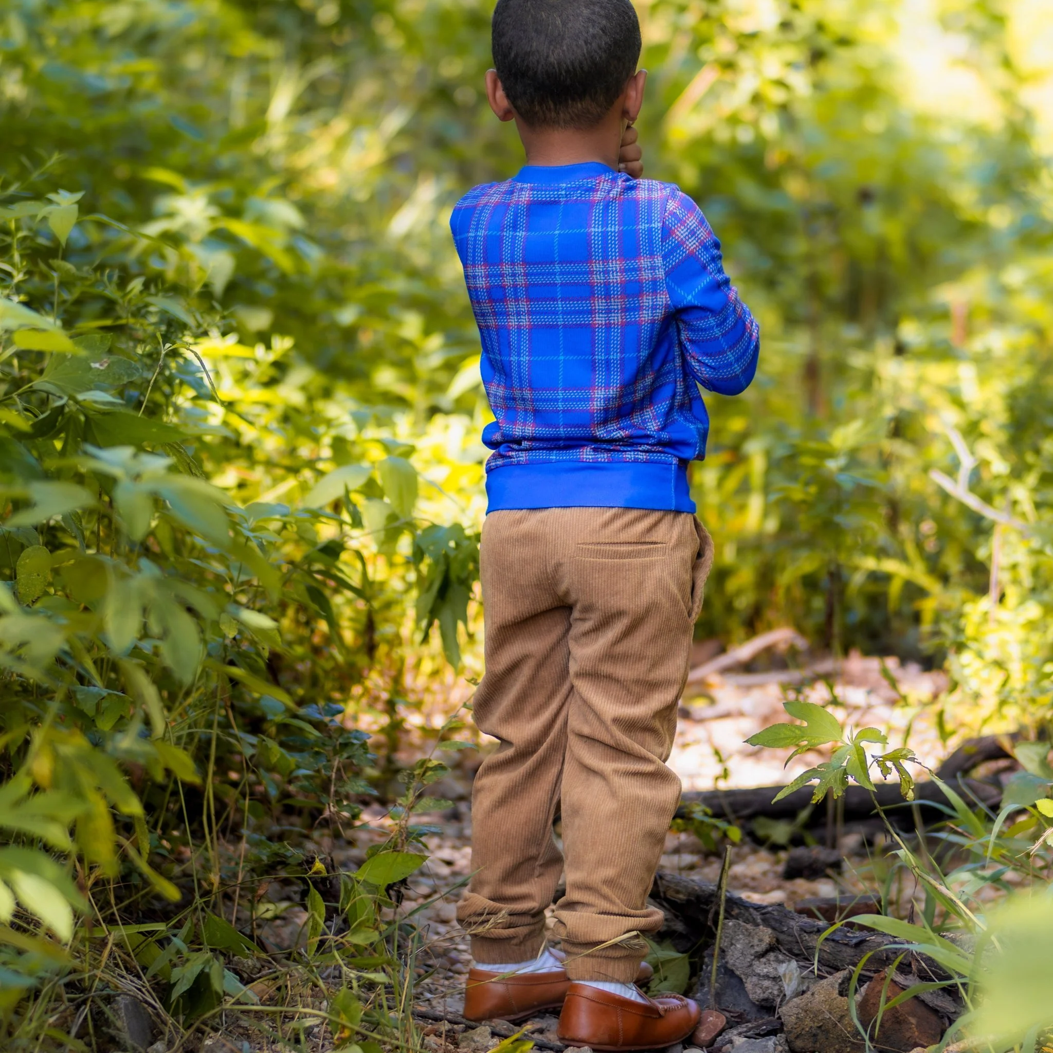Emmett Corduroy Jogger - Chestnut - Image 4