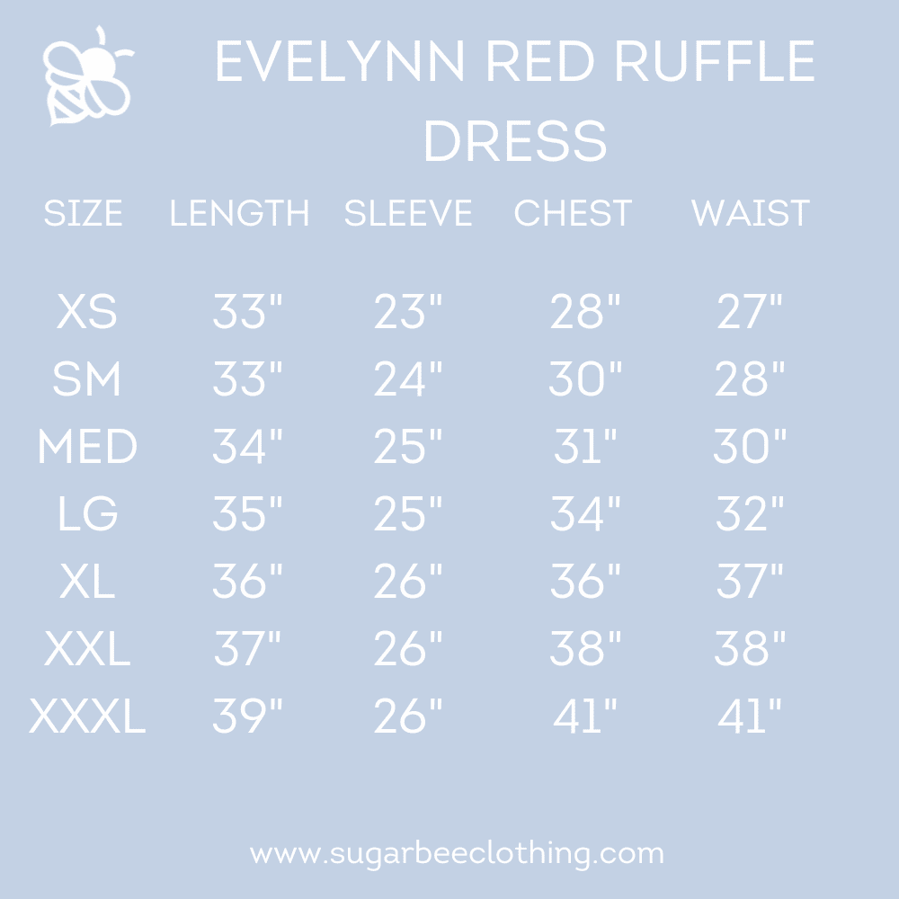 Evelyn - Holiday Red Long Sleeve Ruffle Dress - Image 5