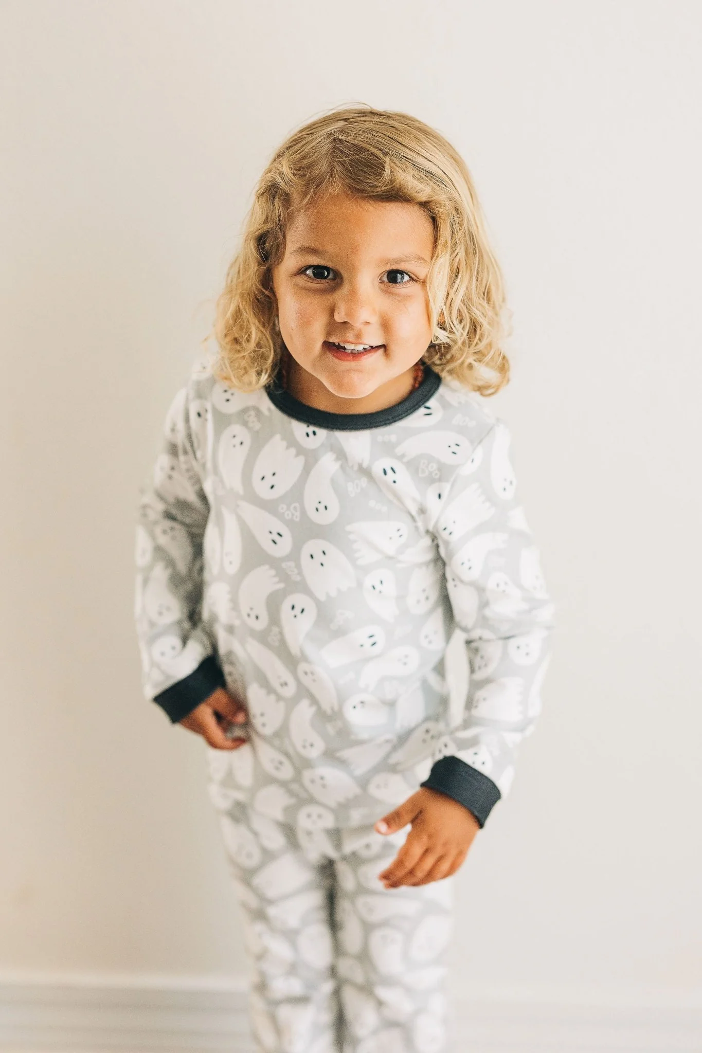 Buttflap PJs - Ghosts on Grey - Image 7