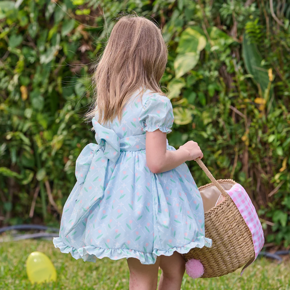 Easter Basket - Pink Gingham Bunny - Image 5