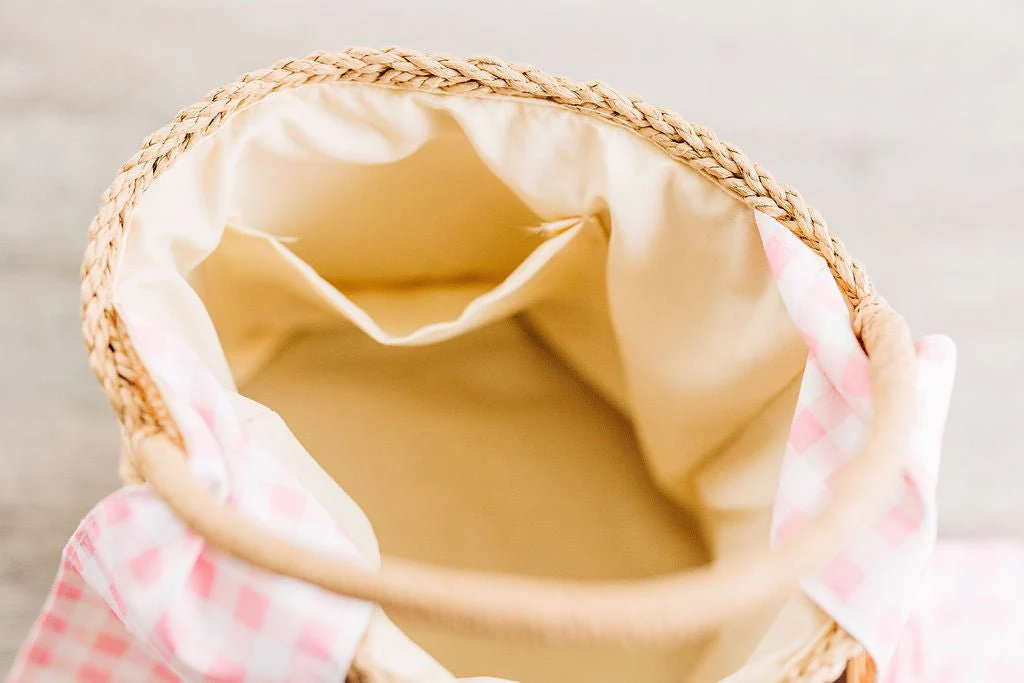 Easter Basket - Pink Gingham Bunny - Image 9