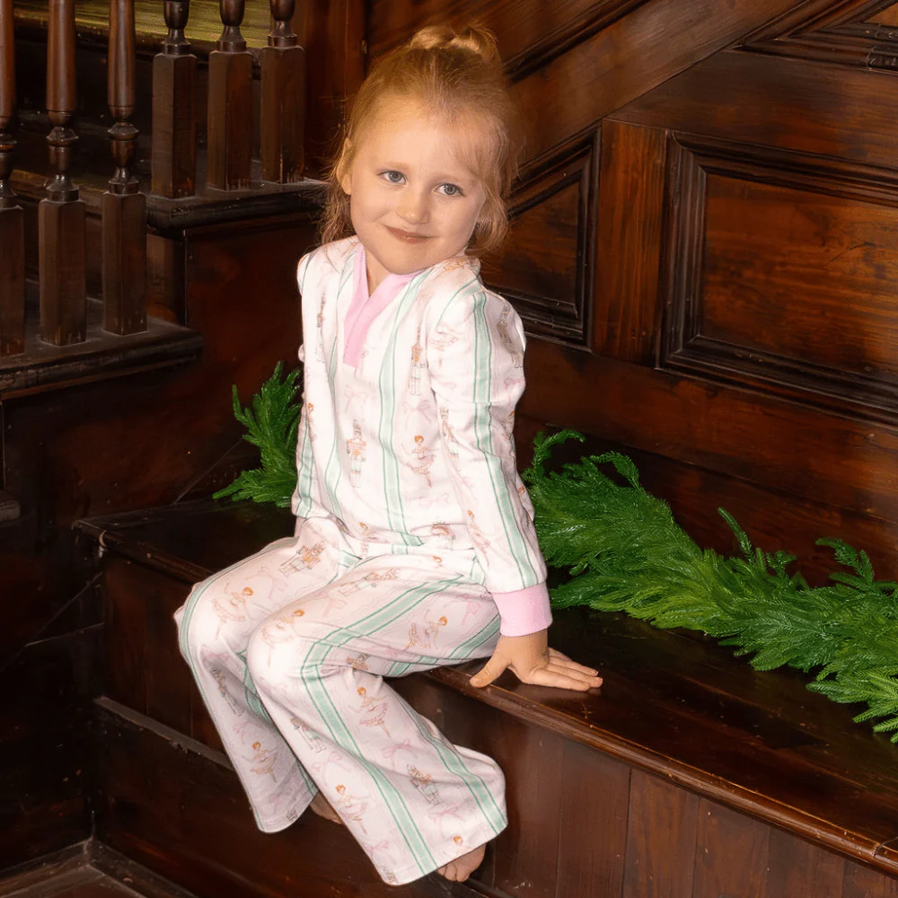 Wide Leg Lounge Set - Nutcracker Holiday Lounge - Image 2