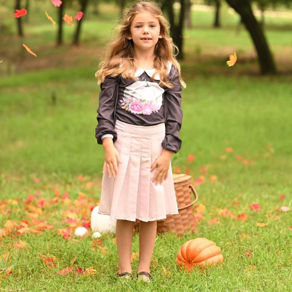 Mini Grace Pleated Skirt - Pink+ - Image 2
