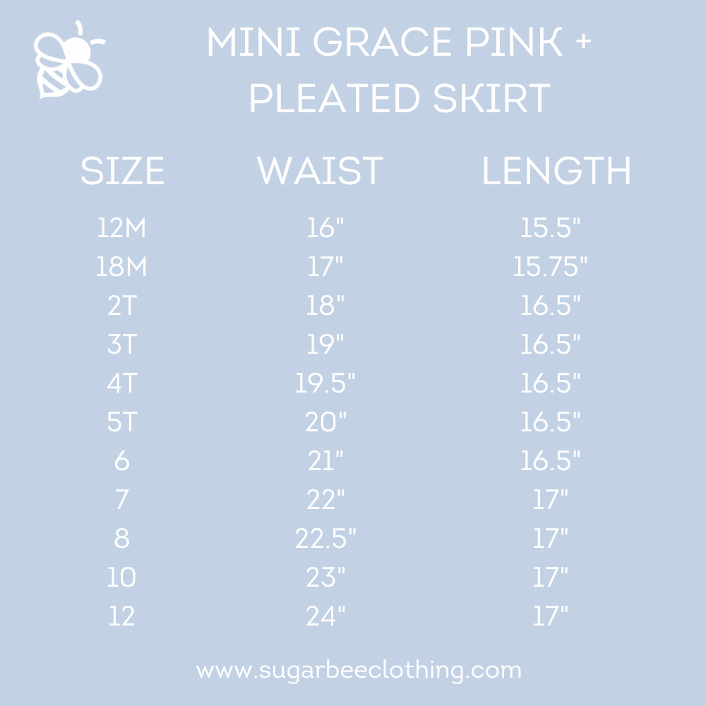 Mini Grace Pleated Skirt - Pink+ - Image 5