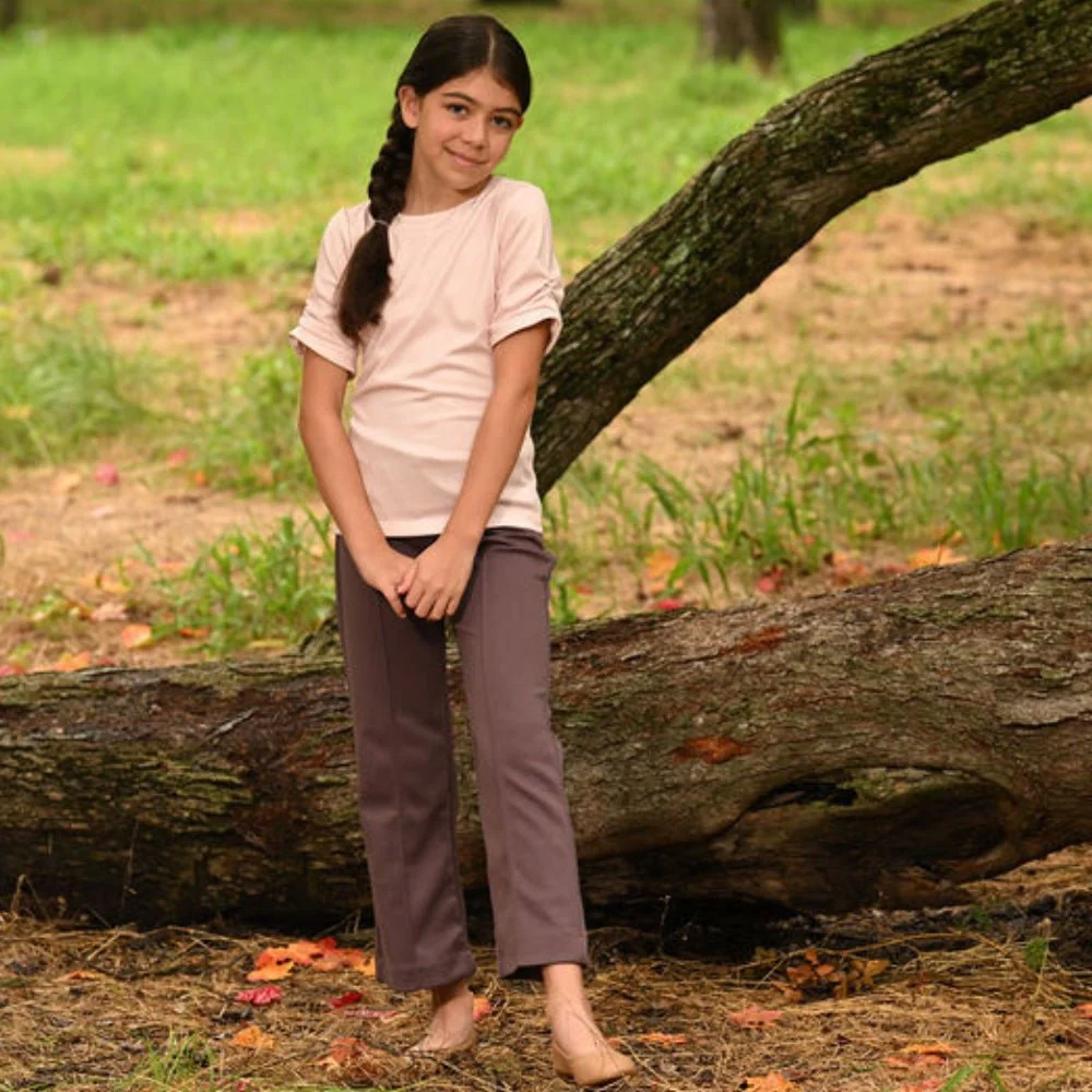 Mini Darbie Wide Leg Pant - Espresso - Image 2