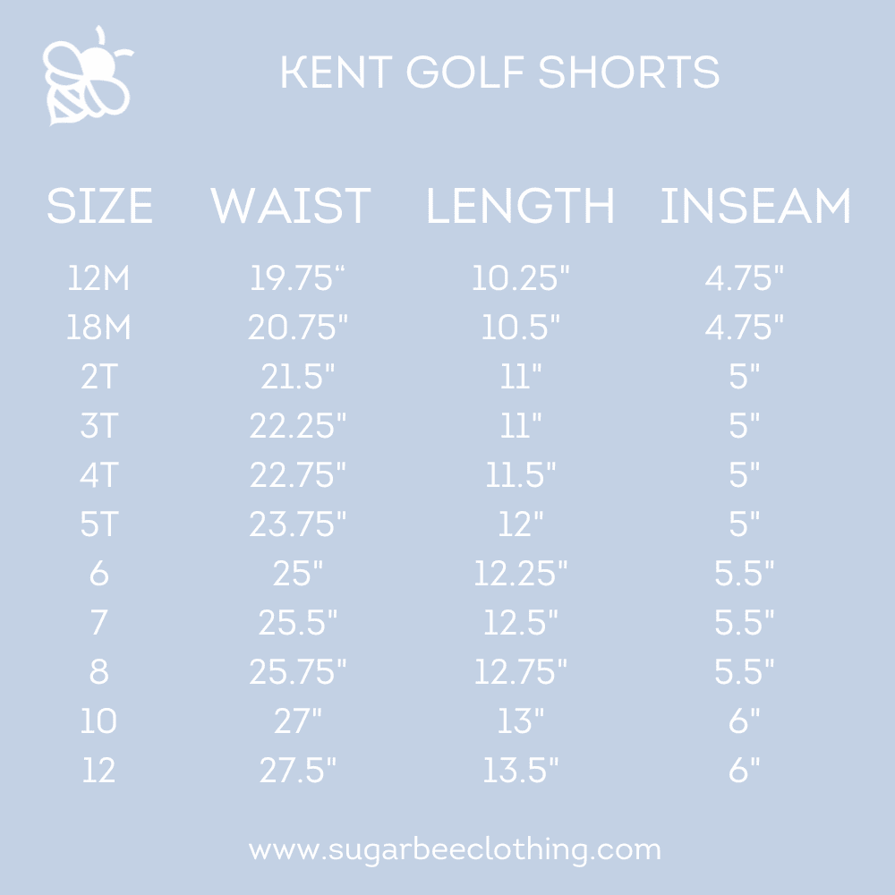 Kent Golf Shorts - French Blue Anchors - Image 9
