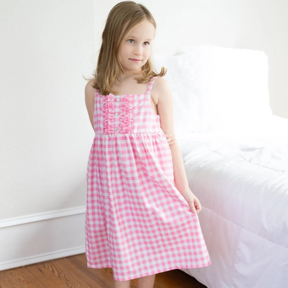 Gown - Pink Gingham - Image 2