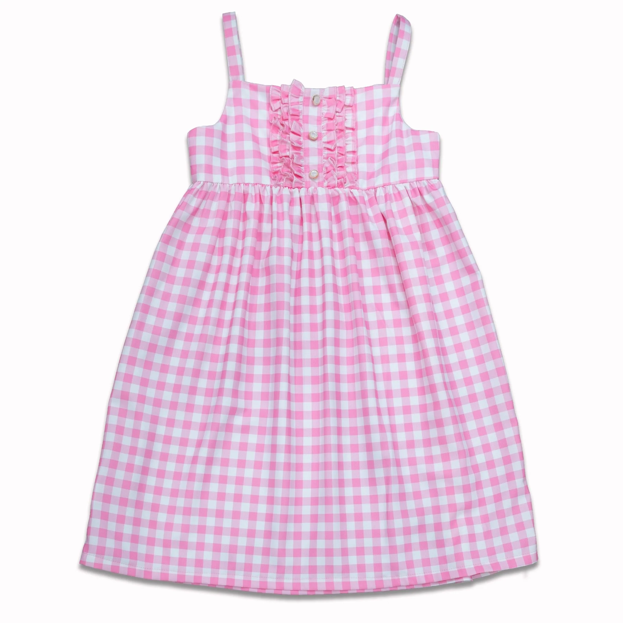 Gown - Pink Gingham - Image 3