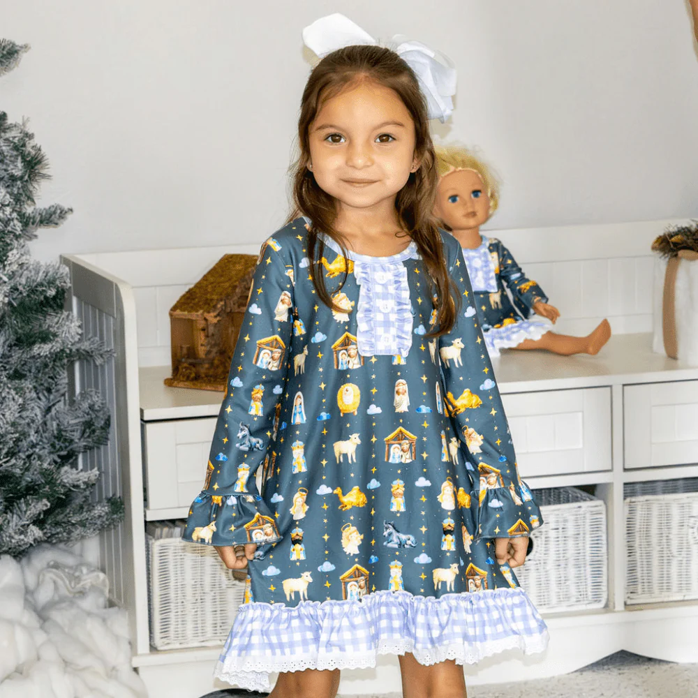 Gown with Bloomers - Manger Holiday Lounge