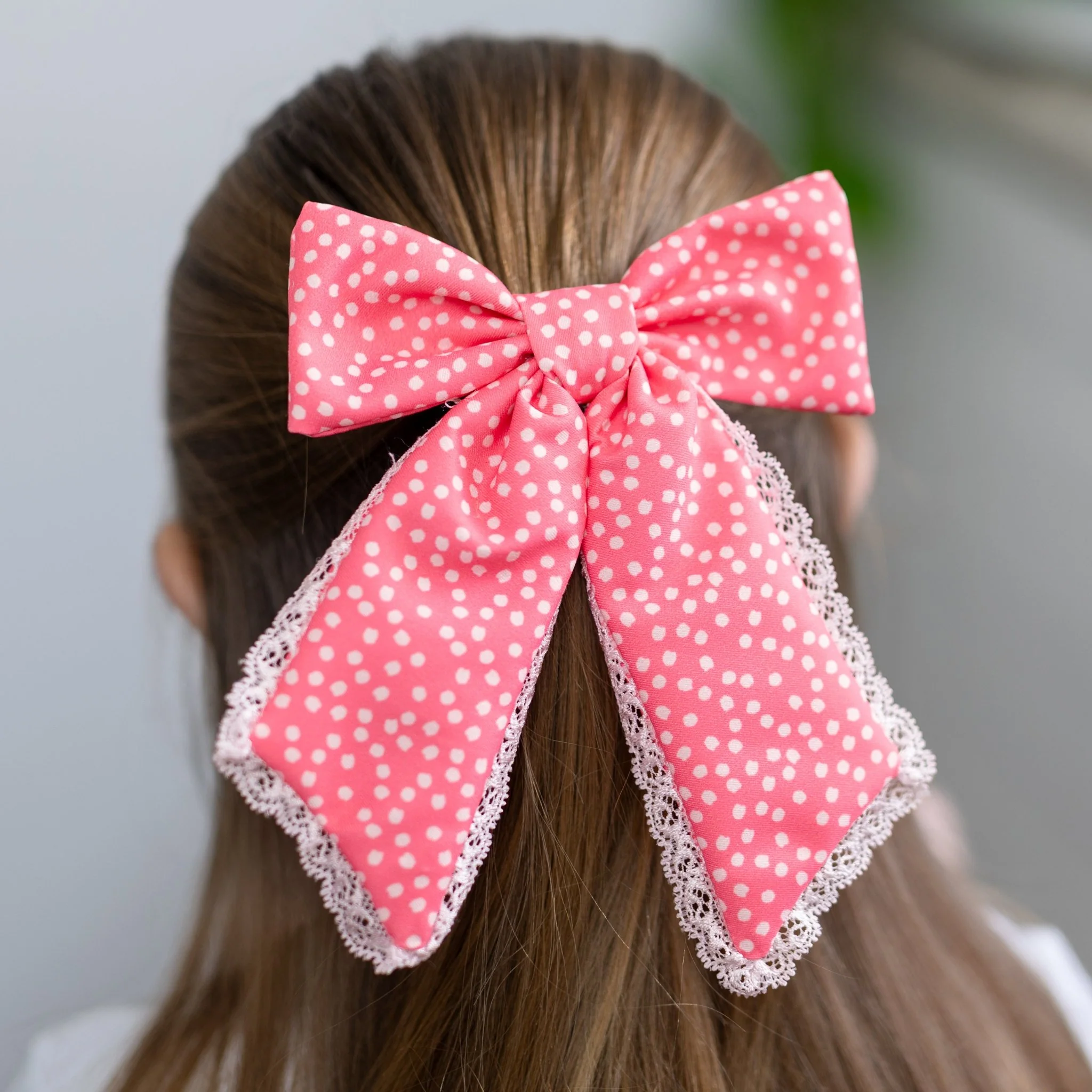 Hairbow - Pink Dot