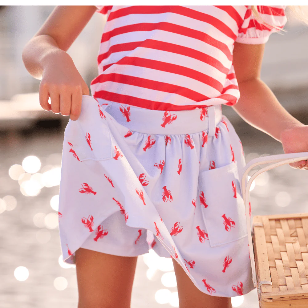 Harriett Pocket Skort - Crawfish - Image 4