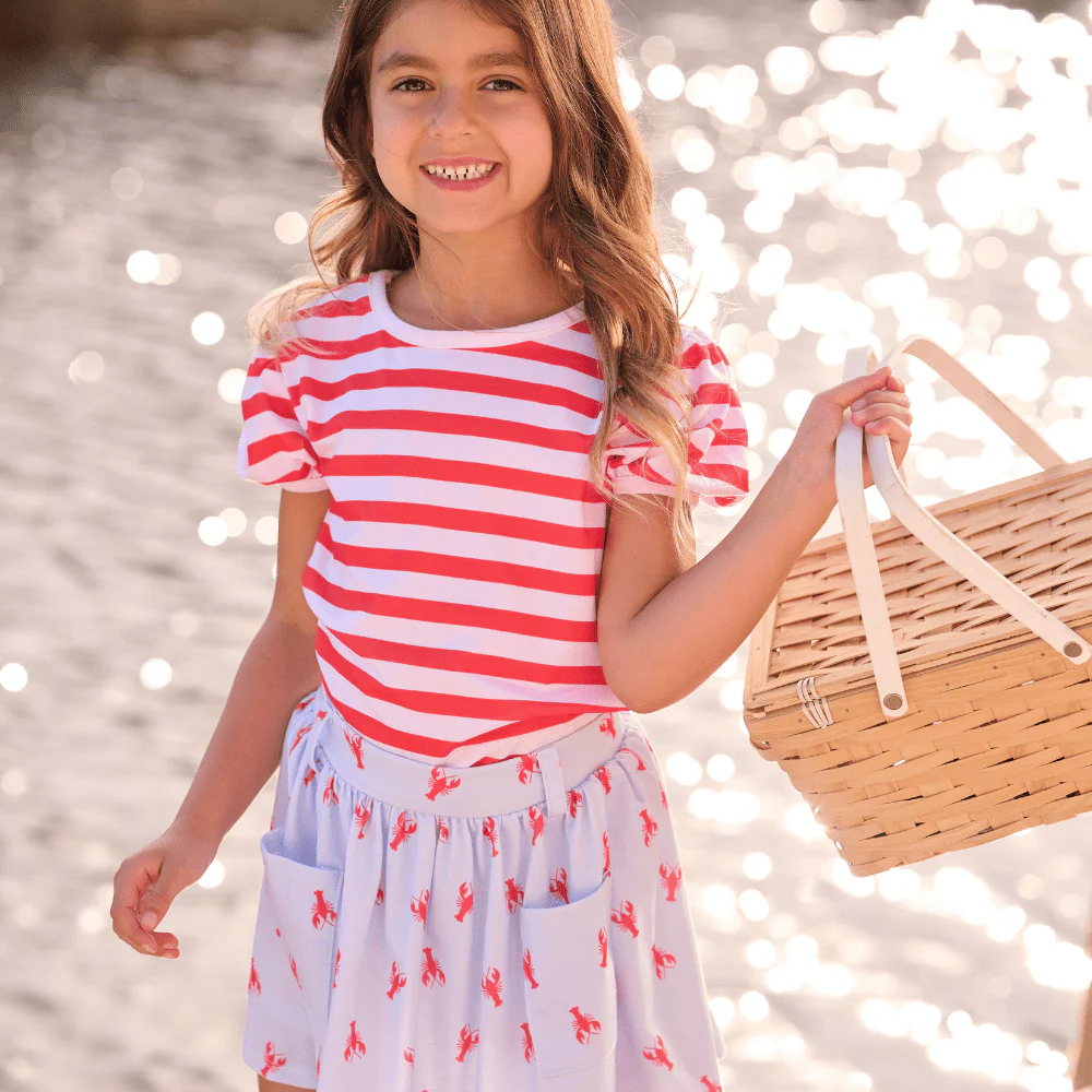 Harriett Pocket Skort - Crawfish - Image 5