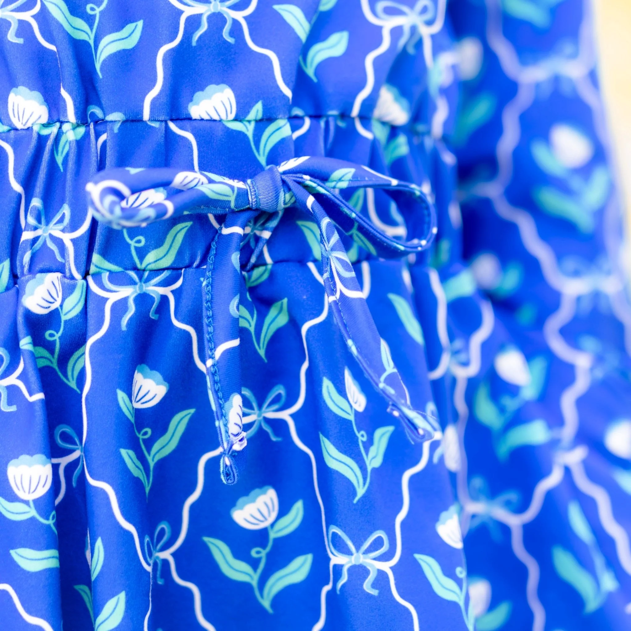 Heidi LS Polo Dress - Primrose Parade - Image 5