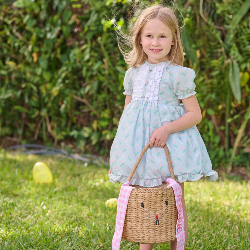 Isabella Pettiskirt Dress - Pink Tulips - Image 6