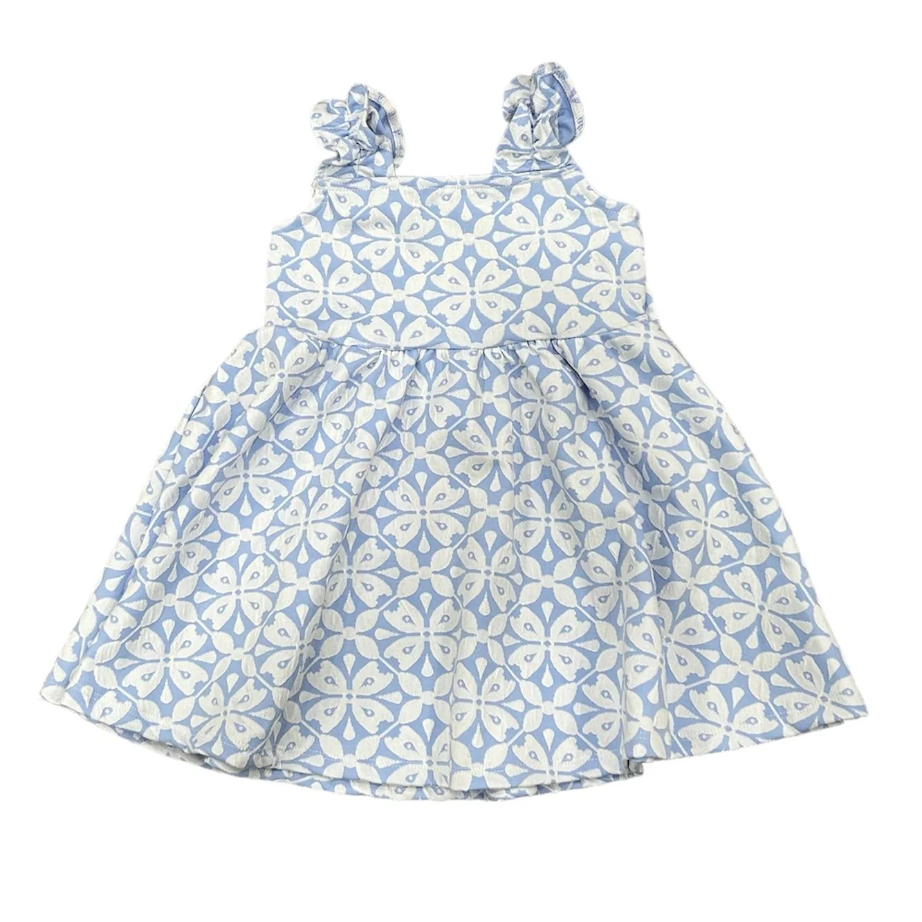 Jacquard Tank Dress - Spanish Indigo - Image 5