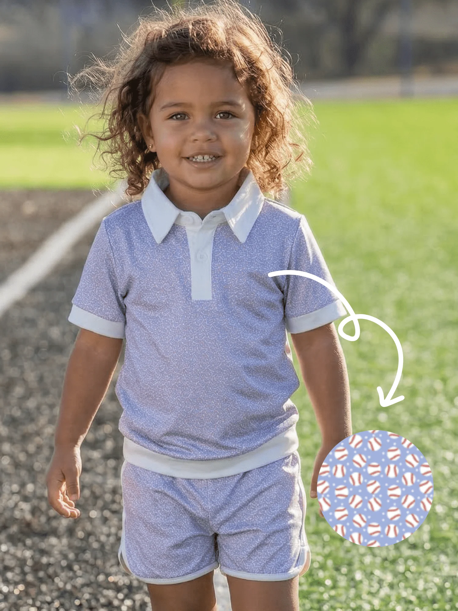 Priscilla Polo Set - Little League
