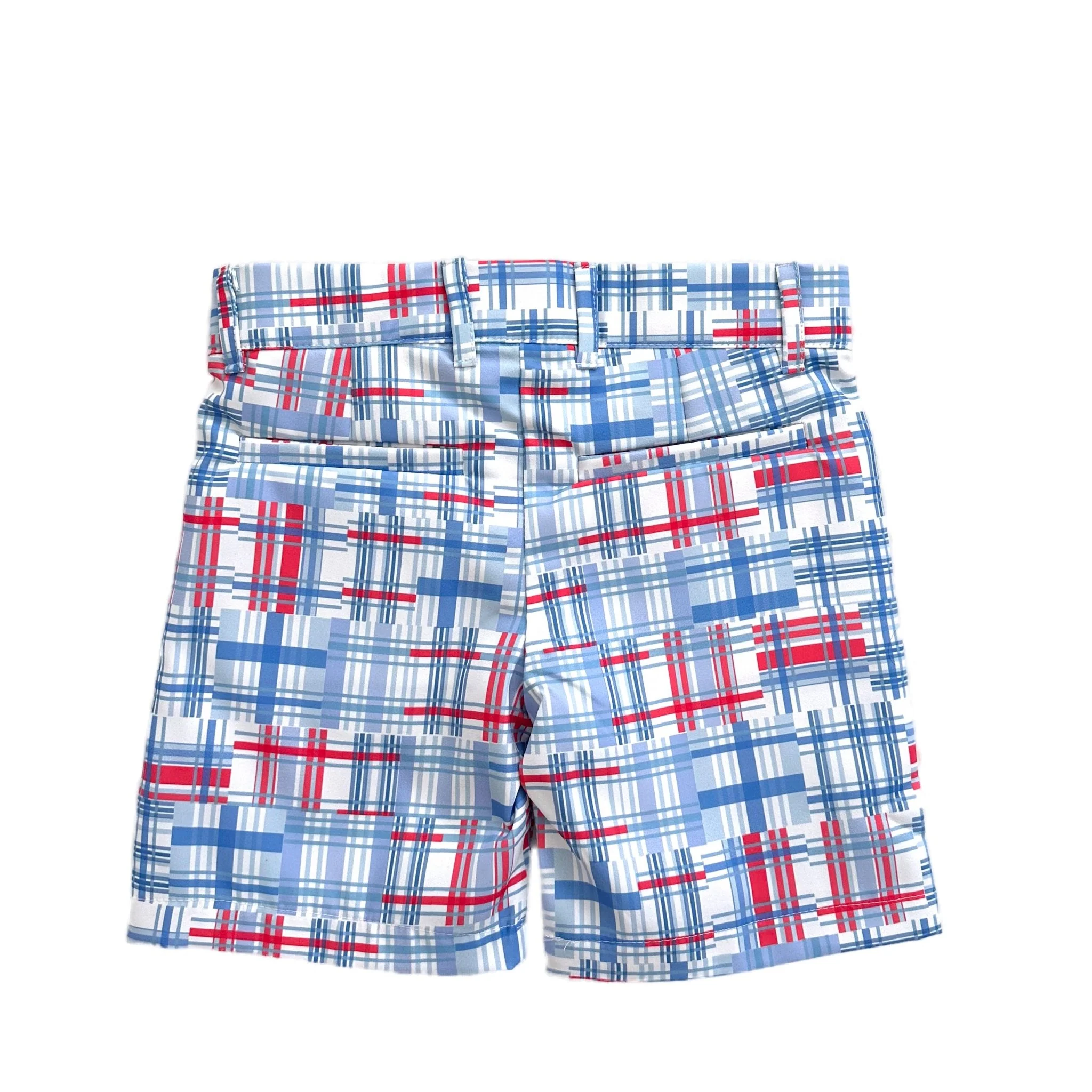 Kent Golf Shorts - Cape Cod Madras - Image 7