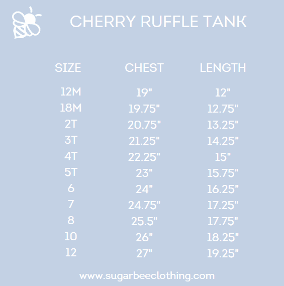 Lauren Ruffle Tank - Cherries - Image 6