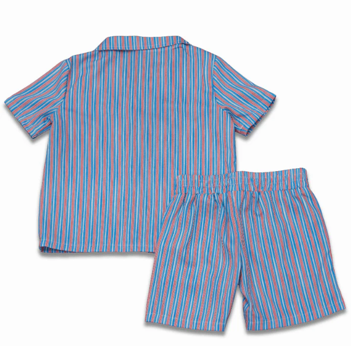 Craig Woven Short Set - USA Stripes - Image 7