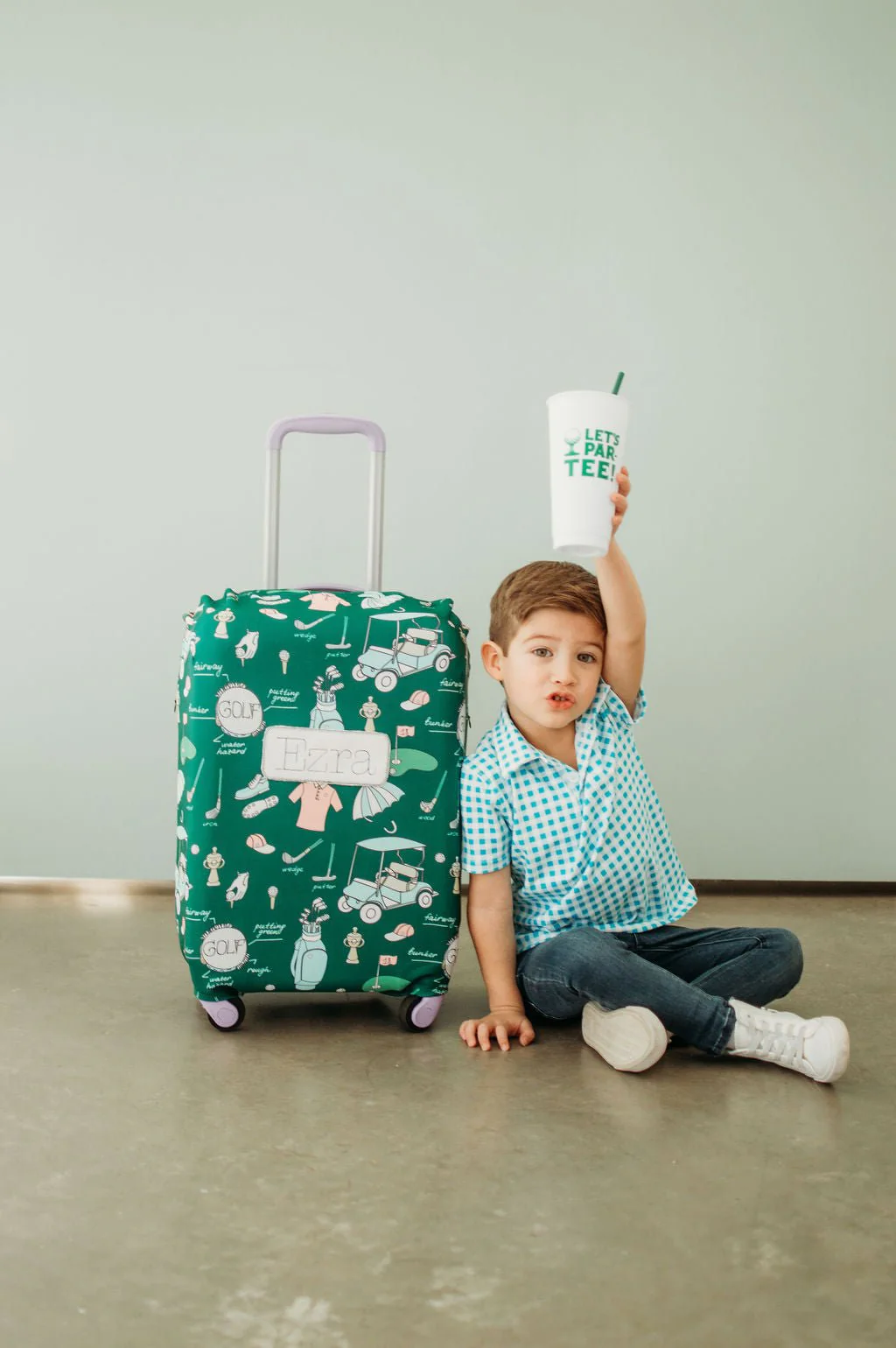 Luggage Cover - Tee Time - Image 2