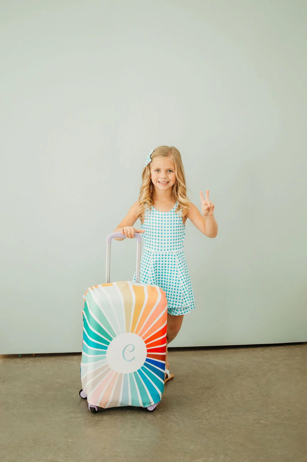 Luggage Cover - Rainbow - Image 2