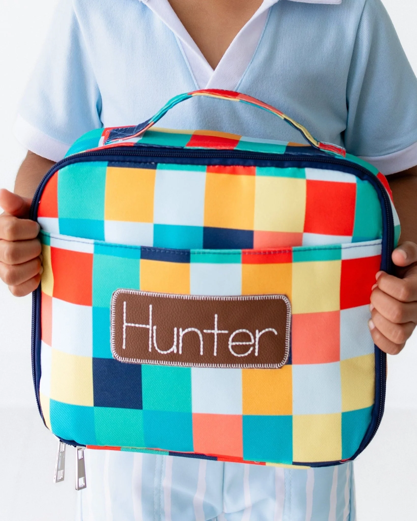 Lunch Bag - Boy Checkered