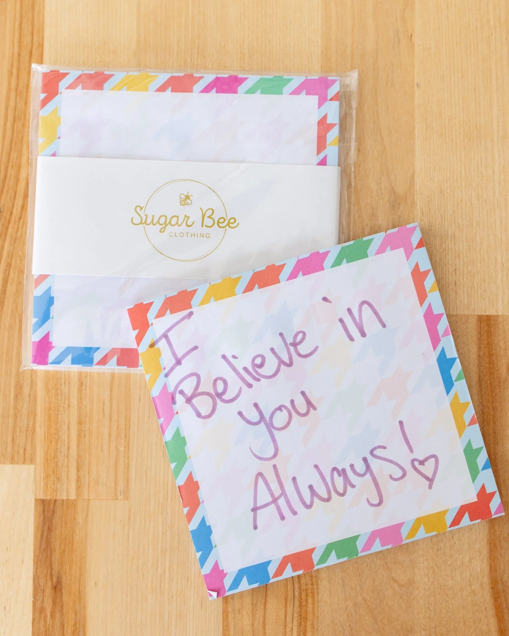 Lunch Bag Notes - Houndstooth