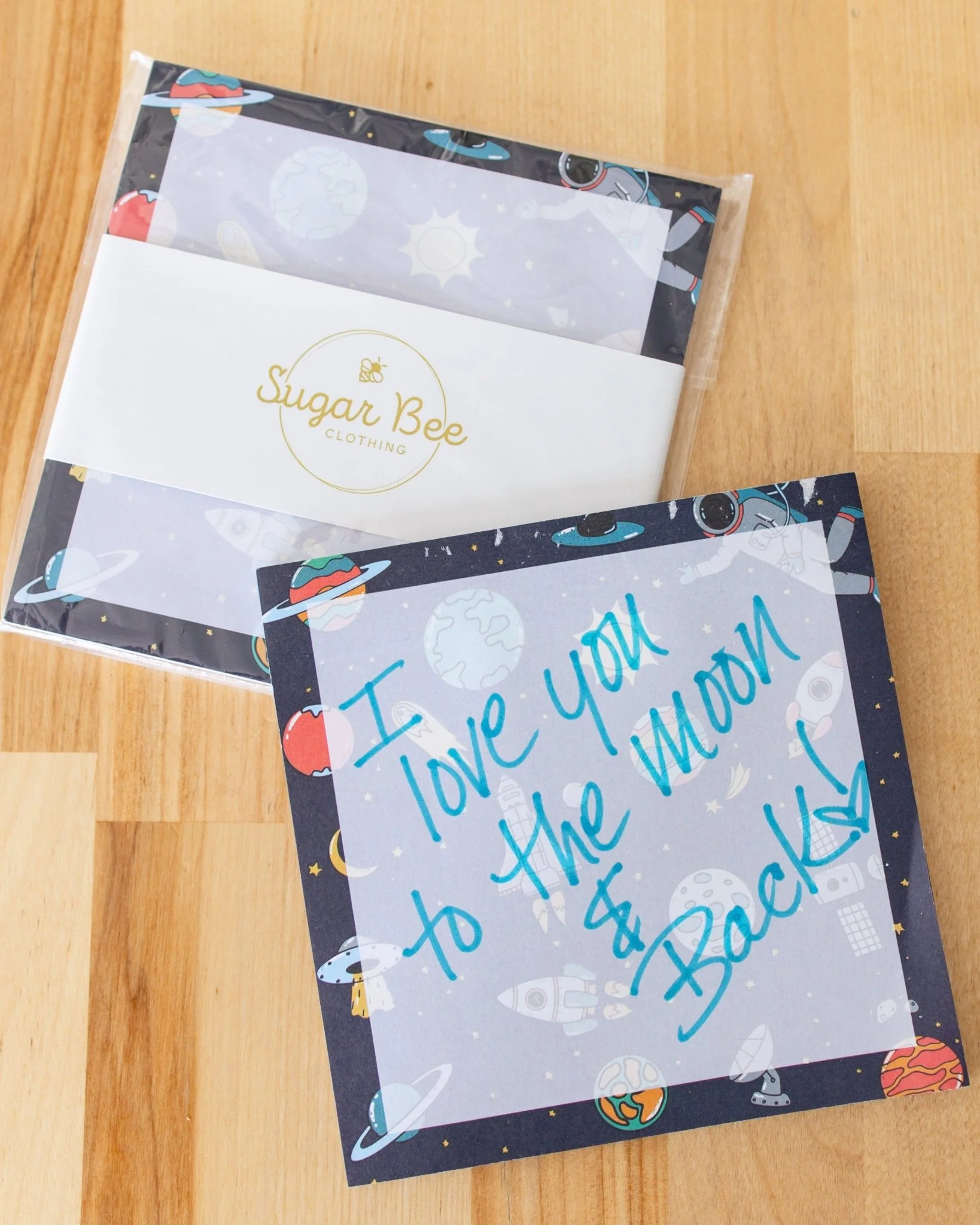 Lunch Bag Notes - Space