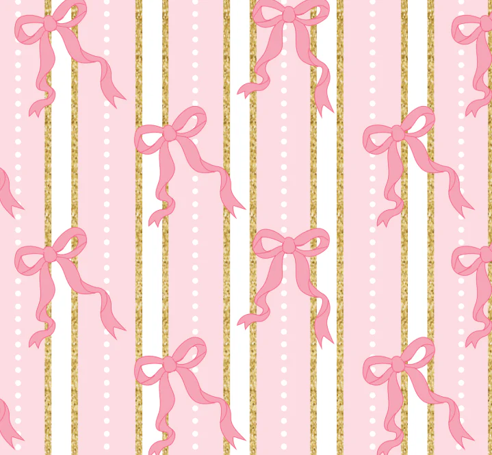 Lunch Bag - Pink Bows - Image 4
