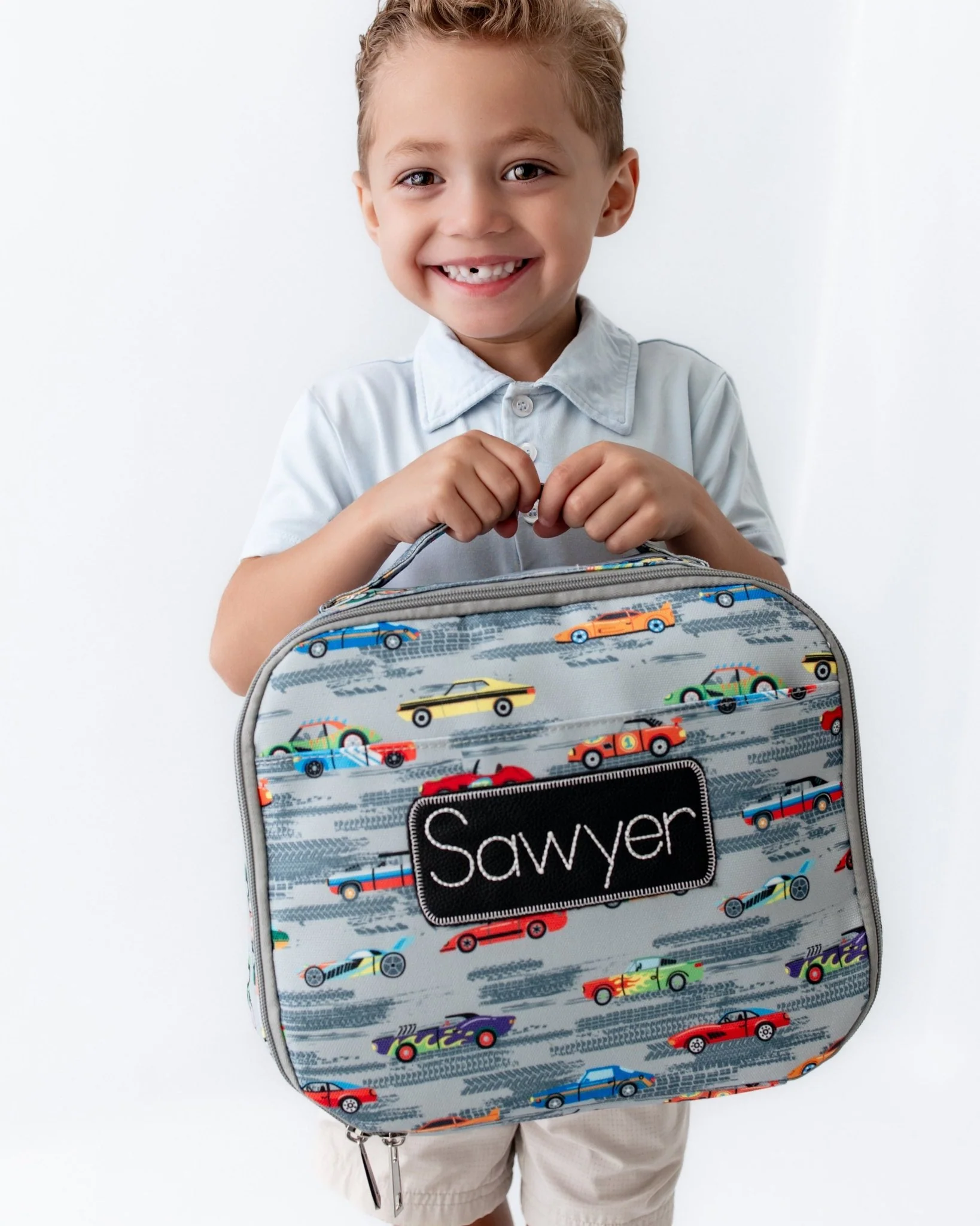 Lunch Bag - Race Cars