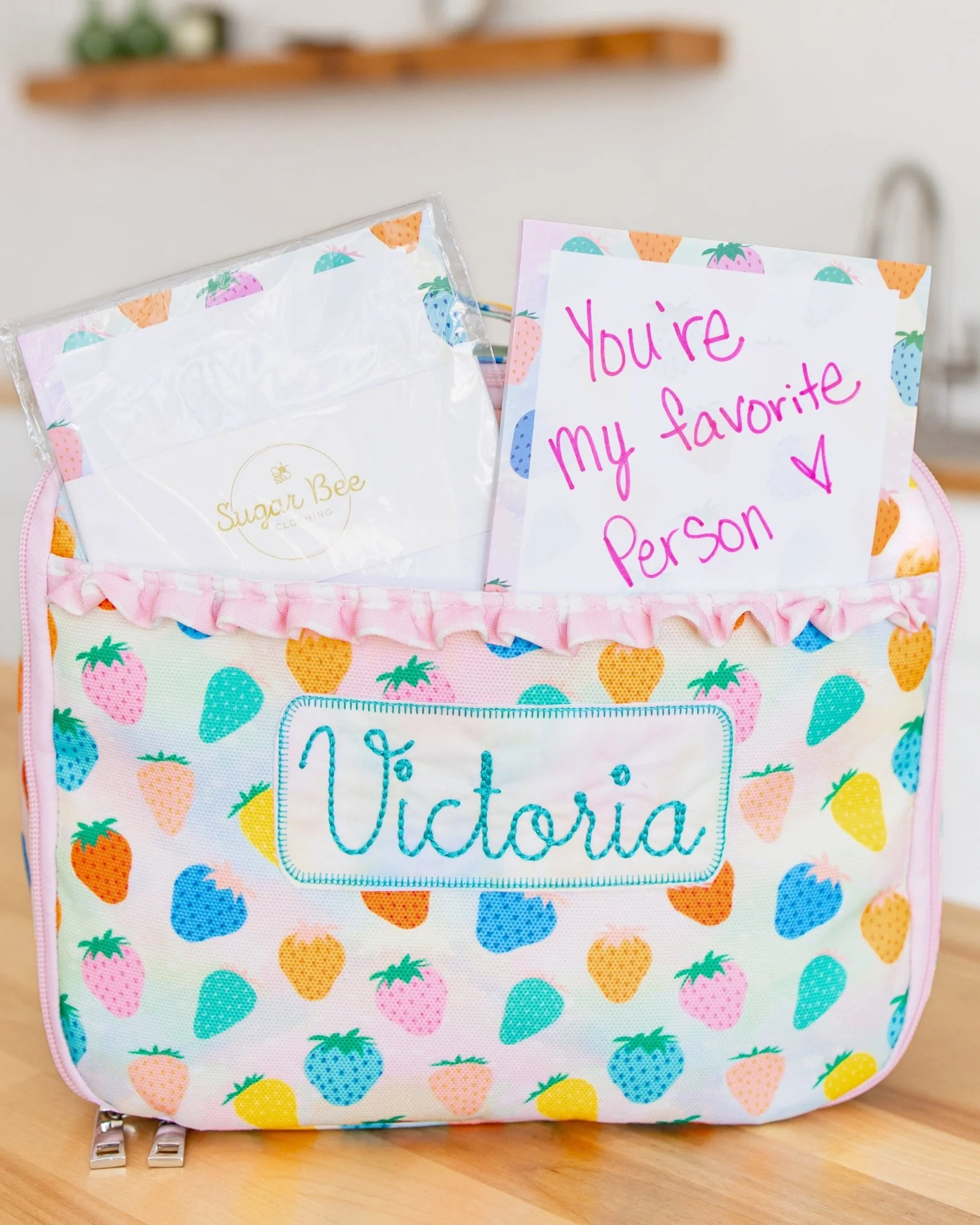 Lunch Bag - Strawberries - Image 2