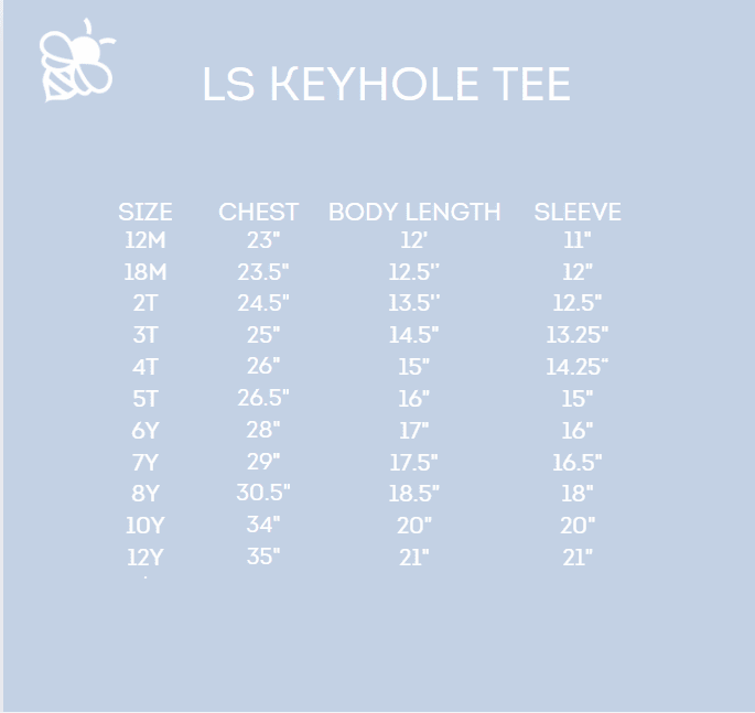 Mae LS Keyhole Tee - Lavender Lanes - Image 4