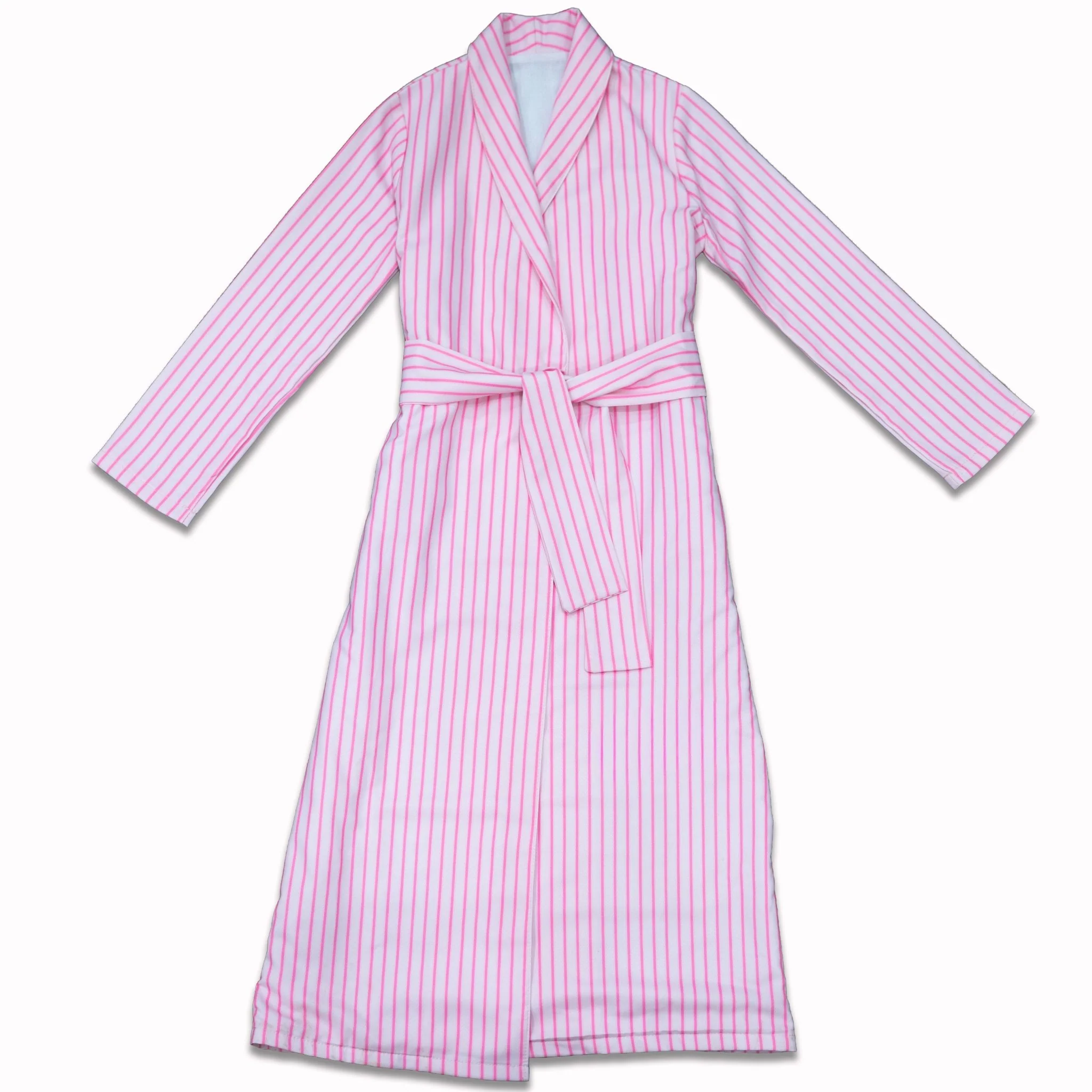 Mini Eleanor Spring Robe - Pink Stripe - Image 5