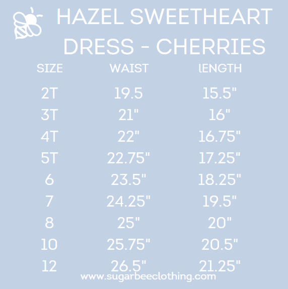 Hazel Sweetheart Dress - Cherries - Image 6