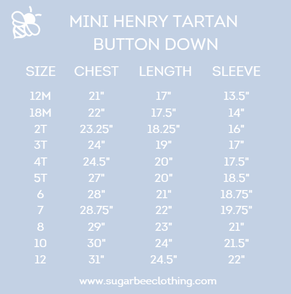 Mini Henry - Tartan Button Down - Image 2