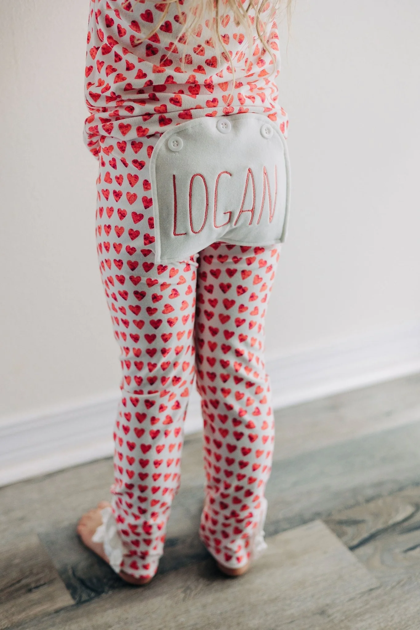 Ruffle Buttflap - Mosaic Hearts - Image 3