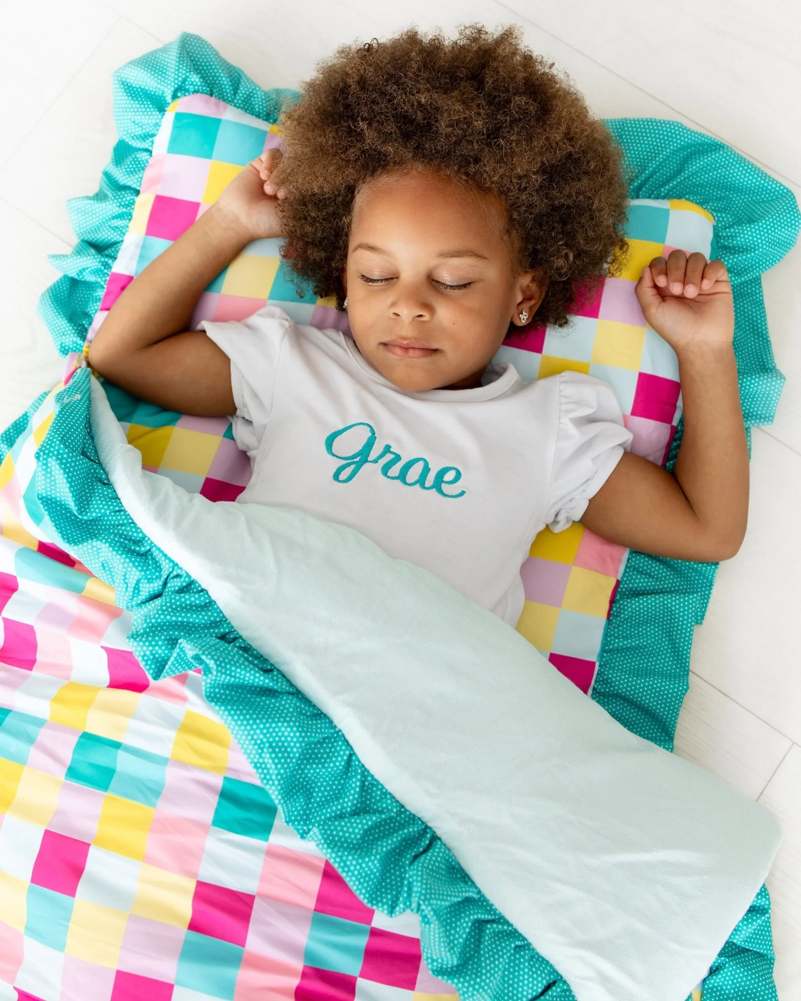 Nap Mat - Girl Checkered