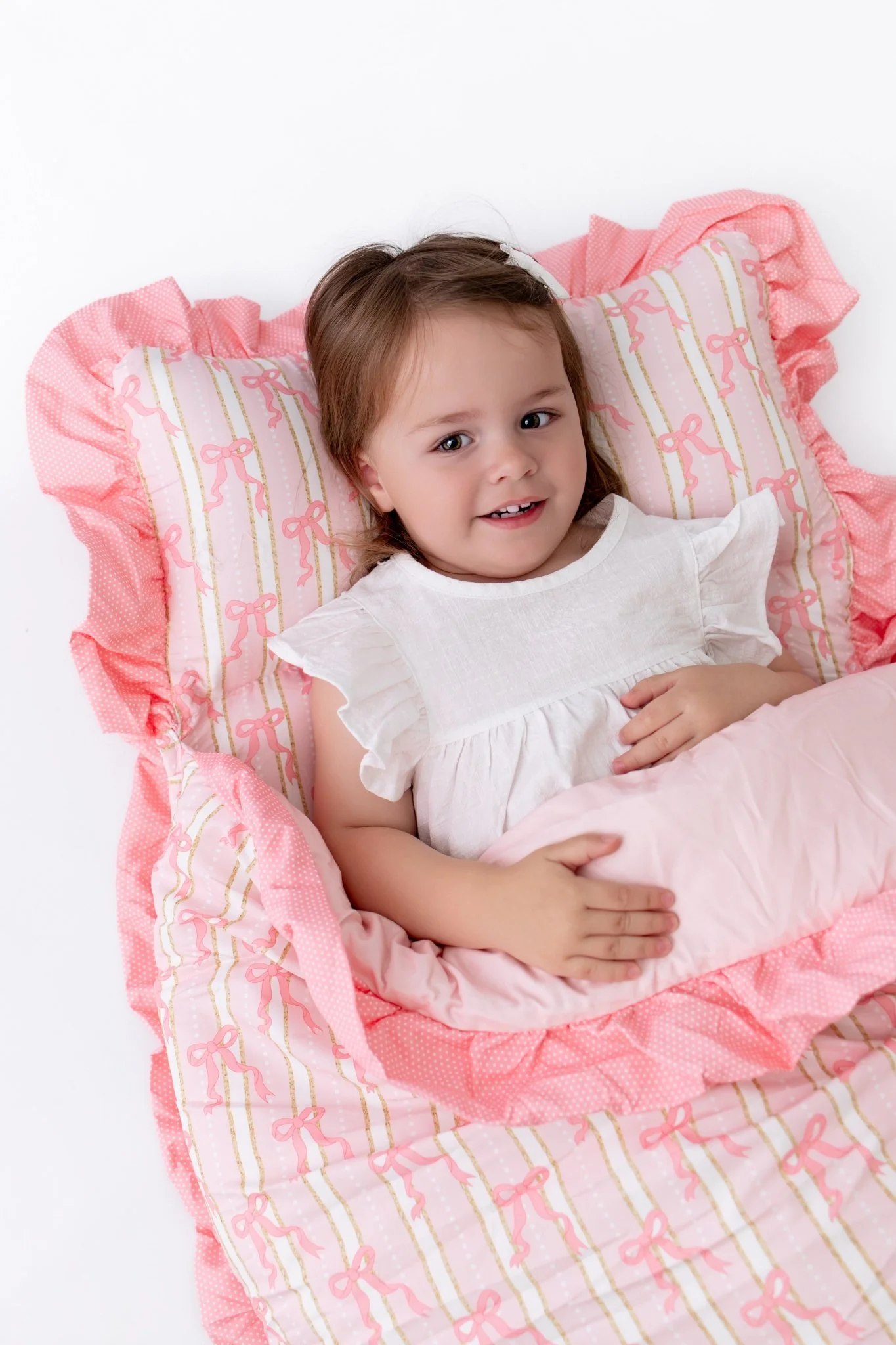 Nap Mat - Pink Bows - Image 3