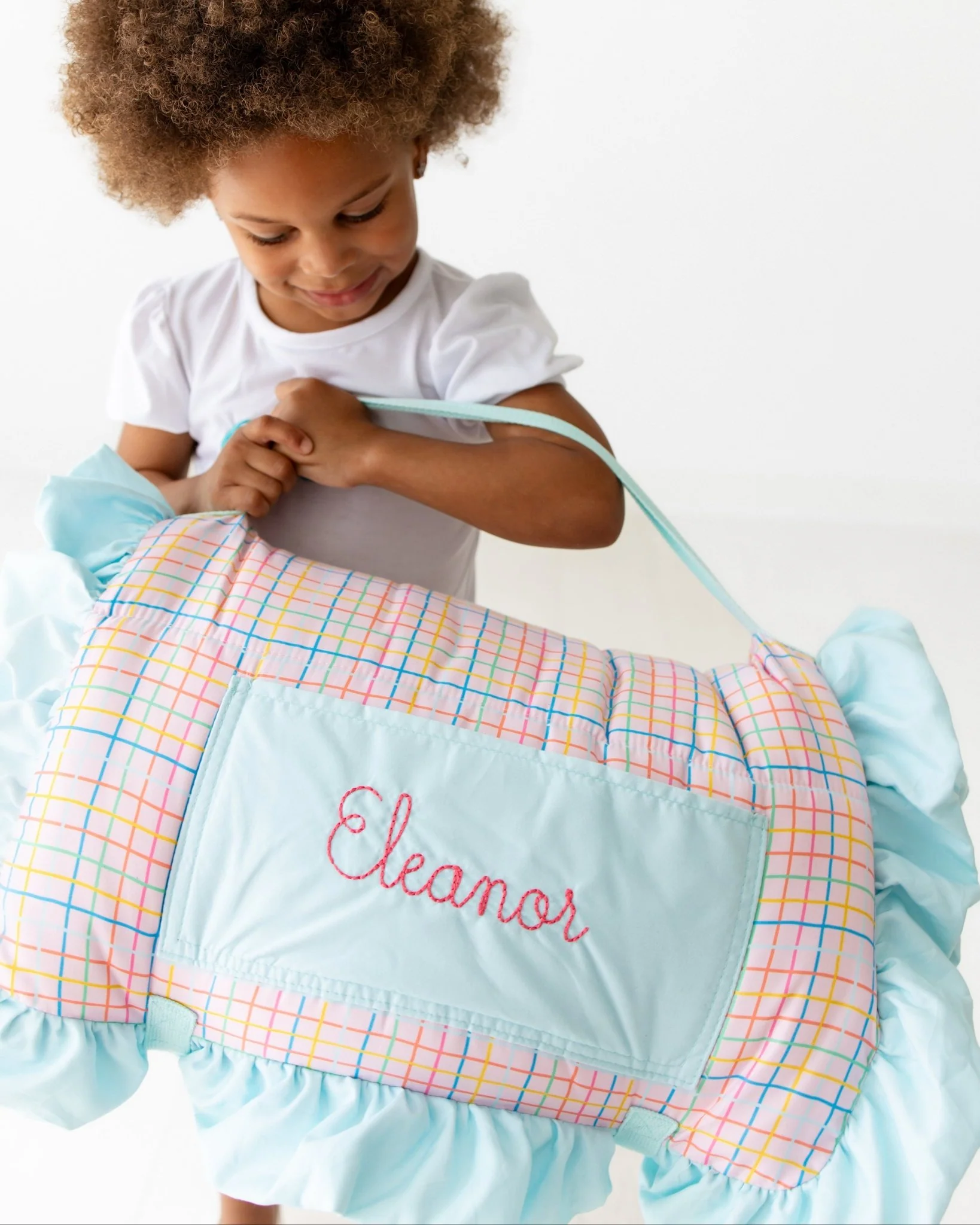 Nap Mat - Pink Plaid