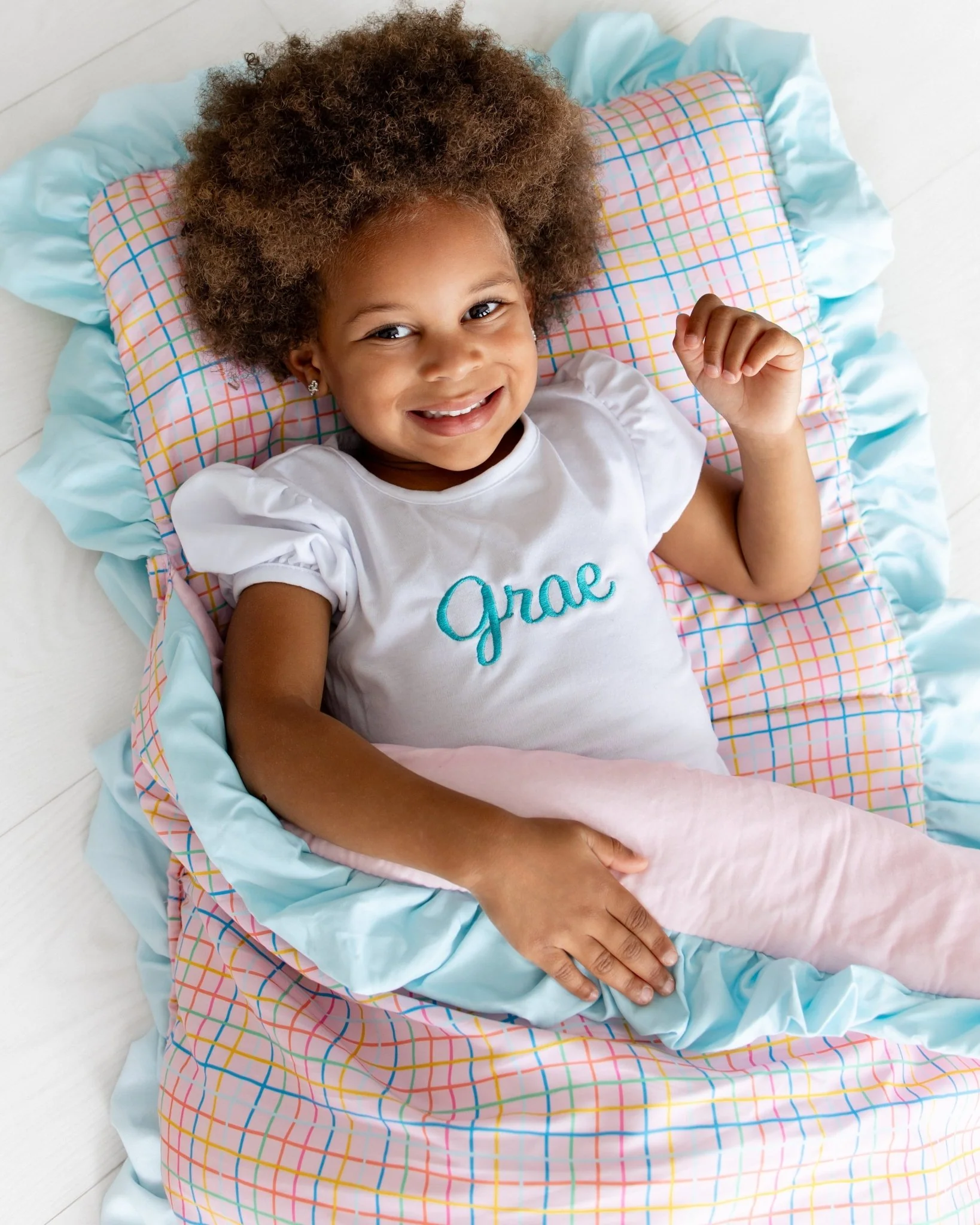 Nap Mat - Pink Plaid - Image 2