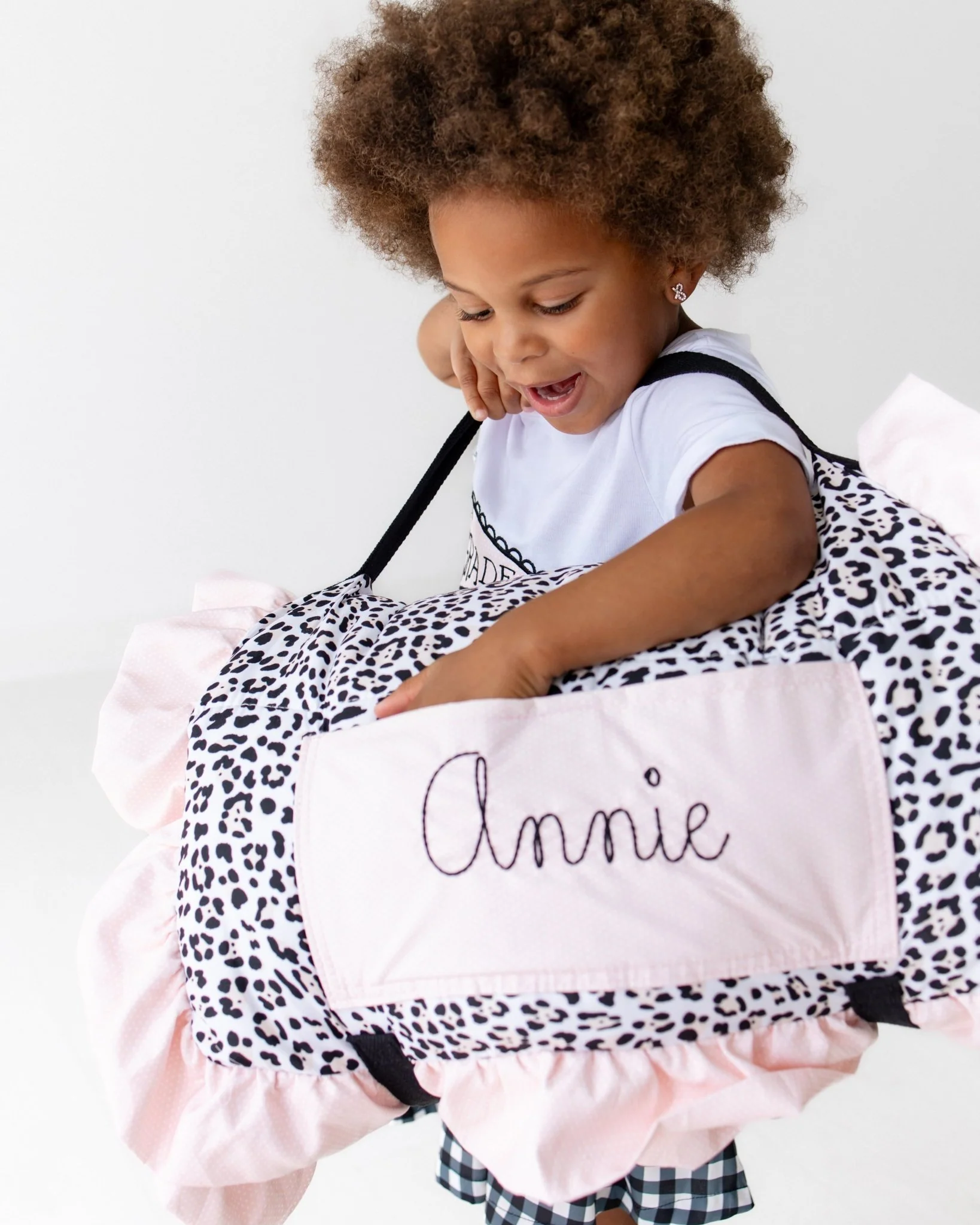 Nap Mat - Ruffle Leopard