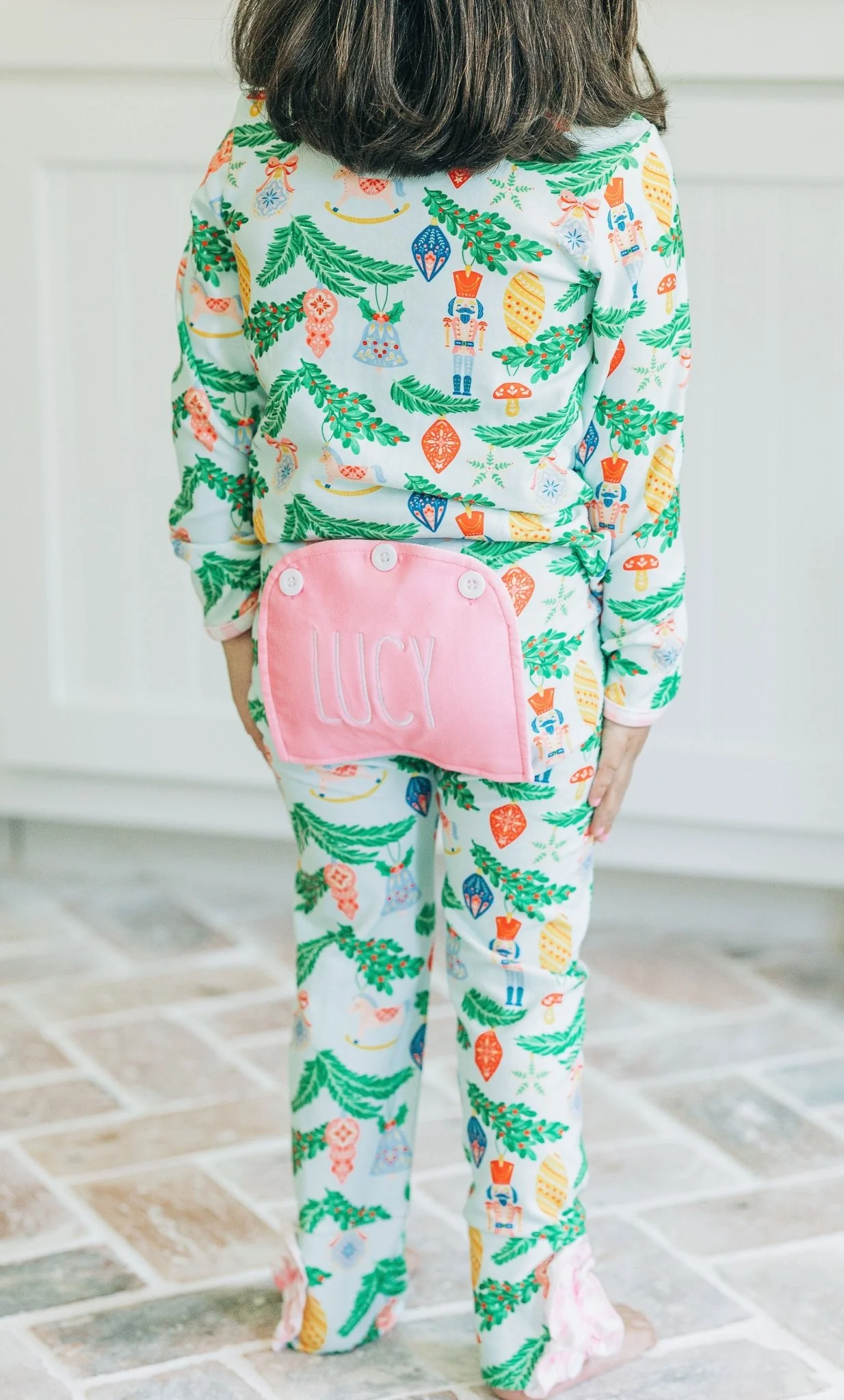 Ruffle Buttflap Pajamas - Nutcracker Holiday Lounge - Image 6