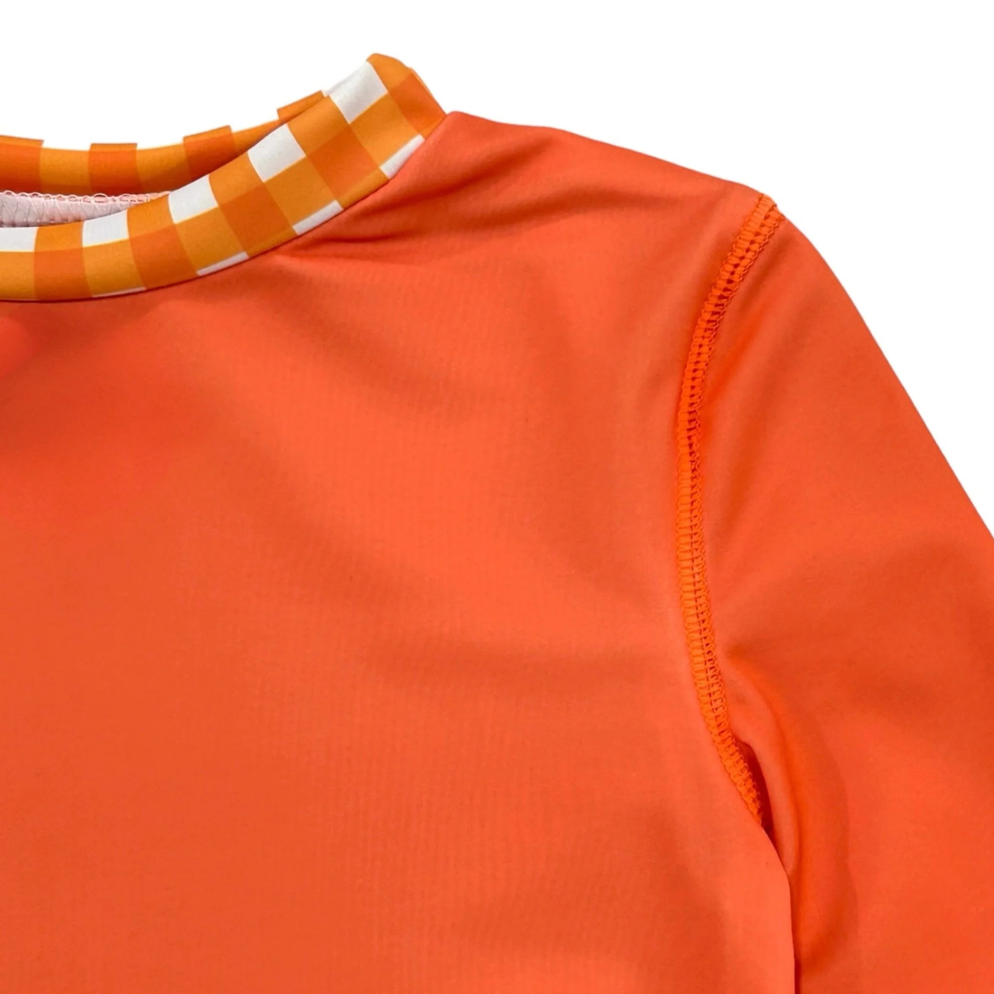 Rashguard - Orange Gingham - Image 5