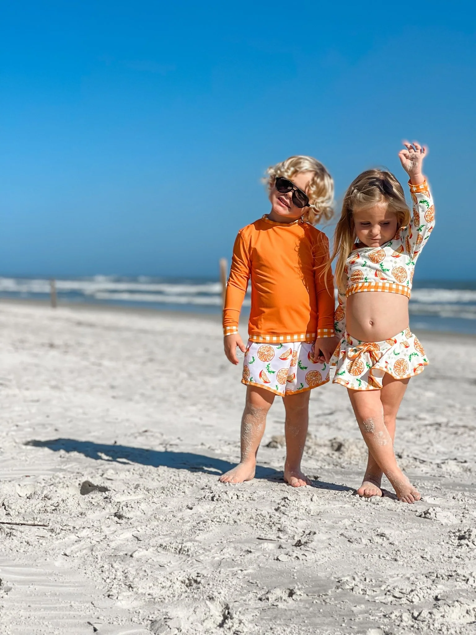 Swim Shorts - Oranges - Image 5