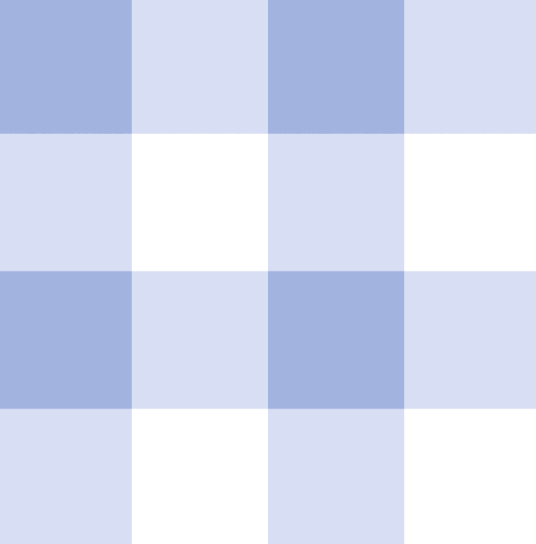 Pencil Bag - Blue Gingham - Image 3