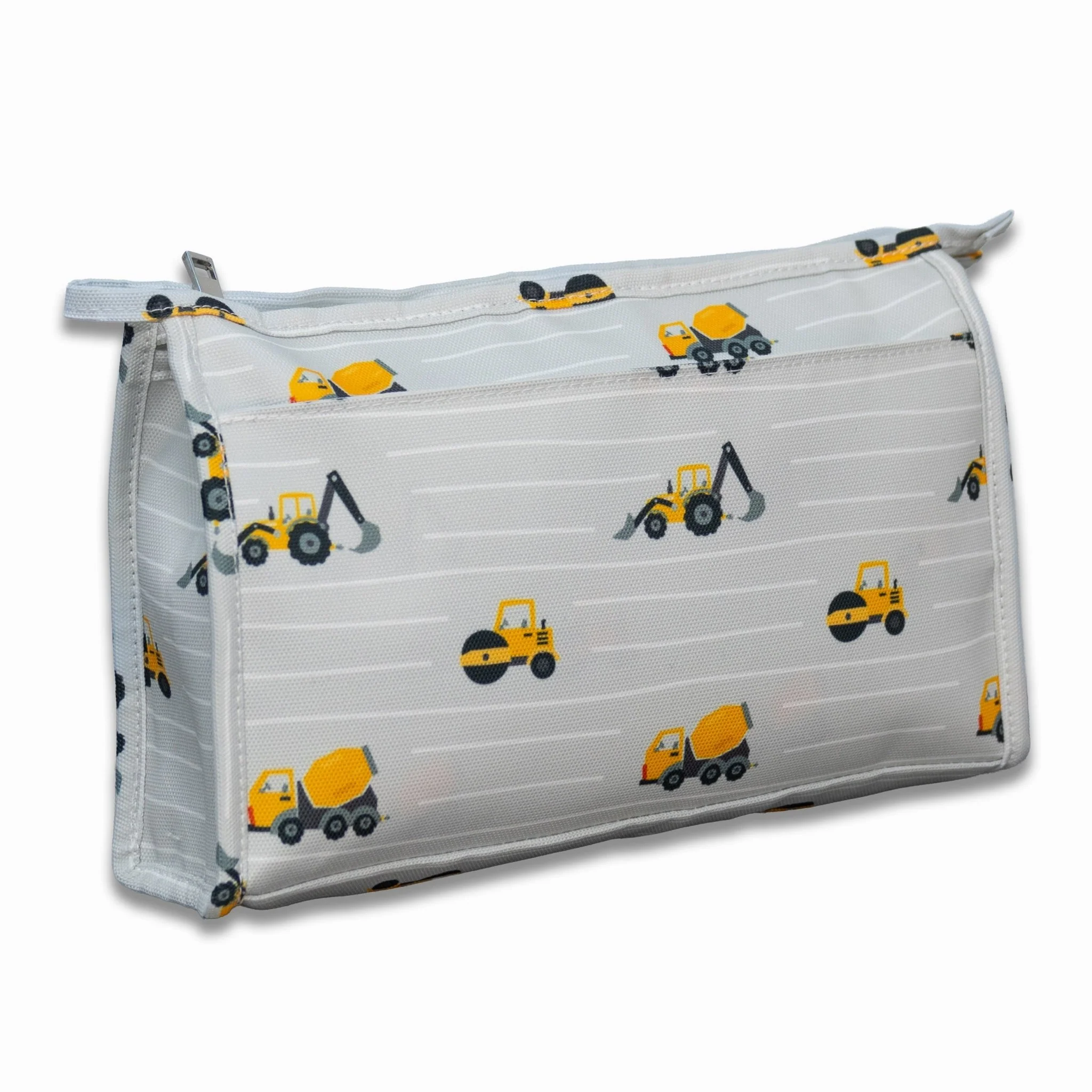 Pencil Bag - Construction On Grey - Image 2