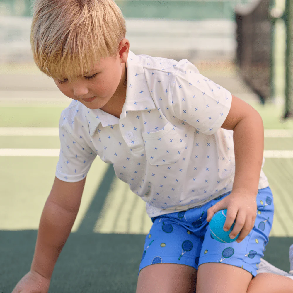 Davis Pocket Polo - French Blue - Image 3