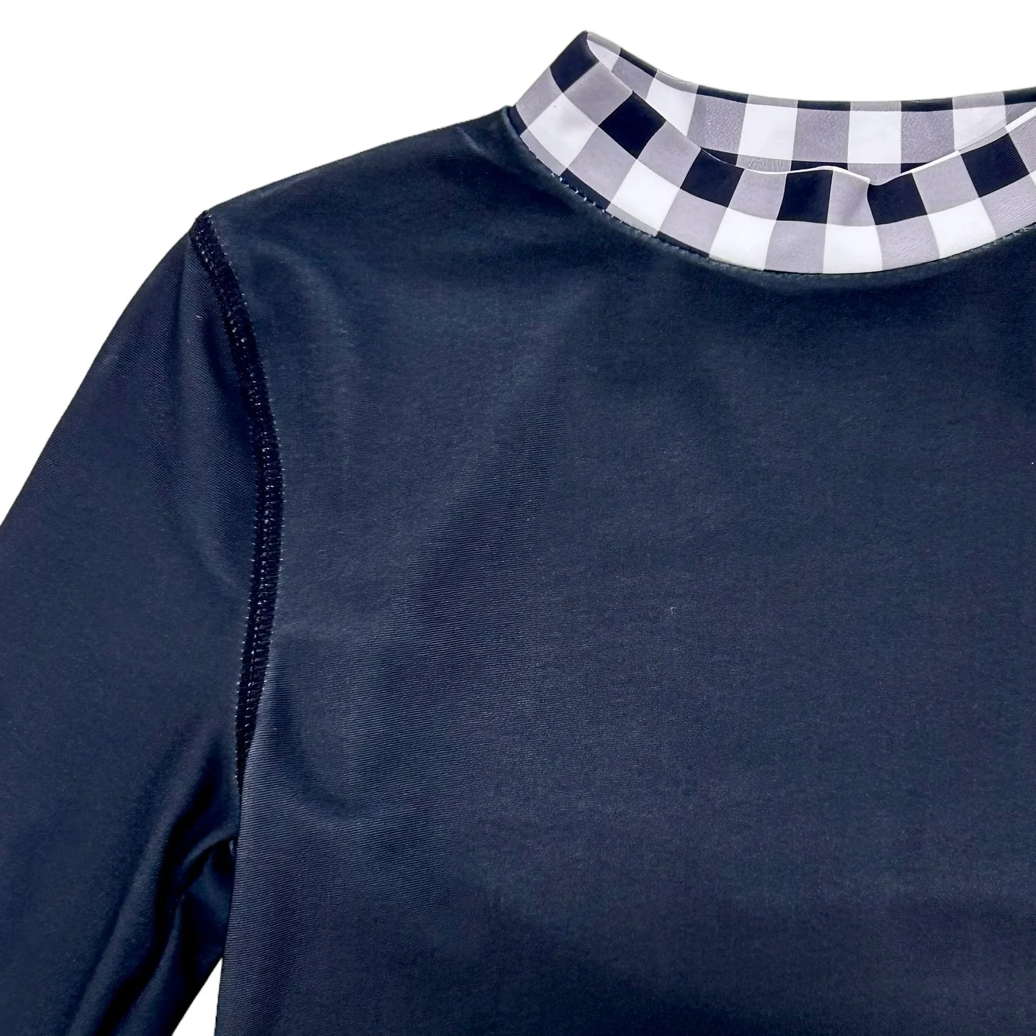 Rashguard - Black Gingham - Image 5