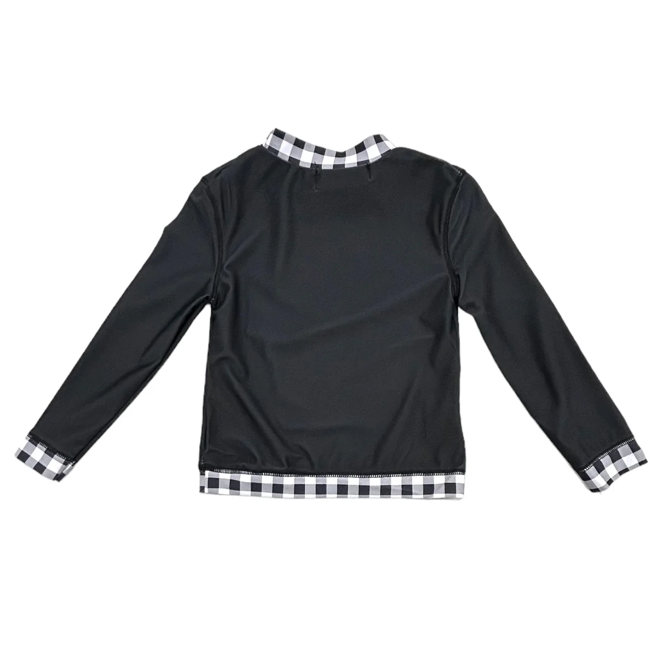 Rashguard - Black Gingham - Image 6